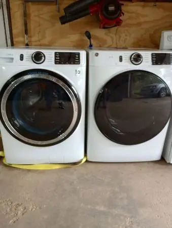 Washer and dryer