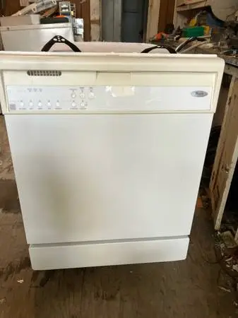 White built in dishwasher guaranteed