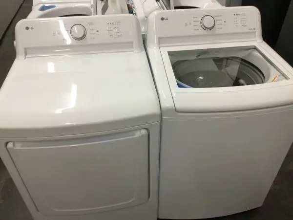LG washer and matching dryer