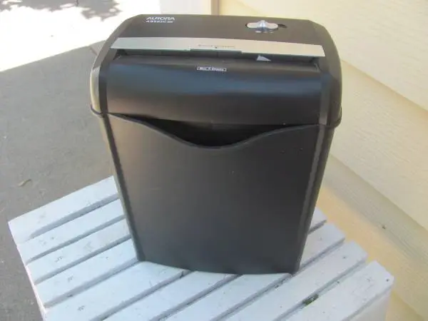 Aurora 6 Sheet Crosscut Paper Shredder