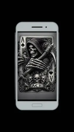 Ace of Death – Grim Reaper Live Wallpaper | 2K Animated Background (iP