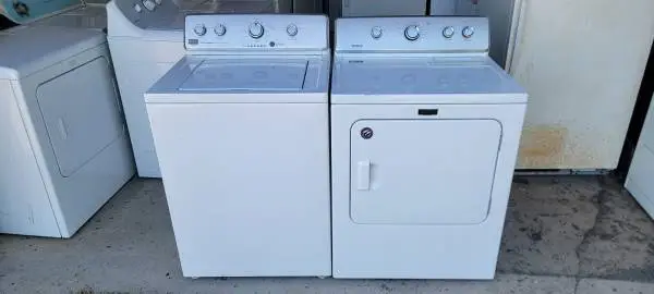 Washer and Dryer comes with a 60 day warranty can deliver