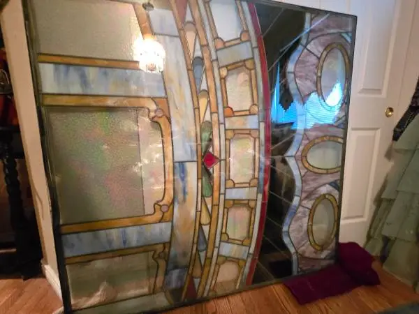 Very Large Stained-Glass Window 4 6 X 4 6