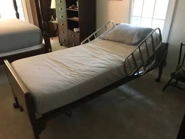 Fully adjustable electric xl twin bed
