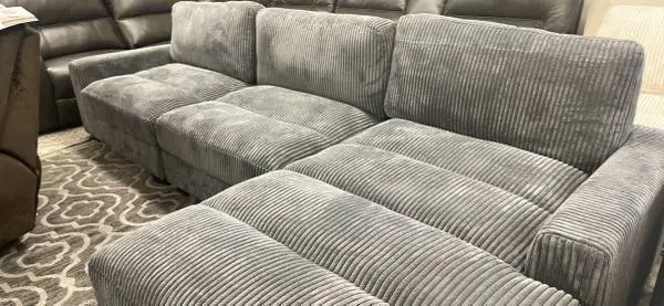 New 3pc Sectional, grey or beige come check out