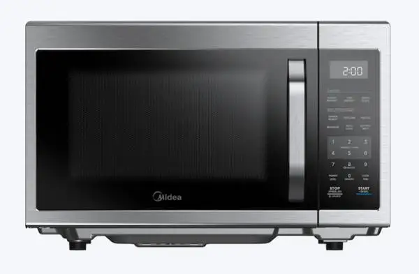 Midea Stainless 1000W Microwave, NEW