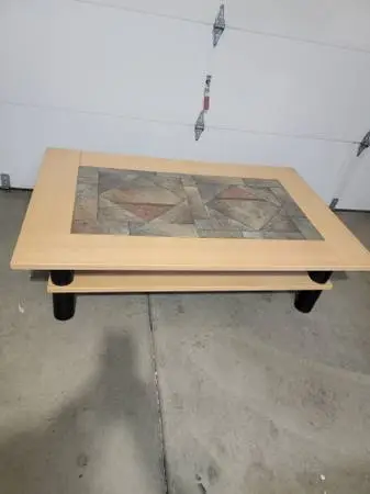 Coffee table set .table and end table
