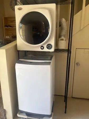 RCA - 2.0 Cu. Ft.  Portable Washer and HomCom Dryer