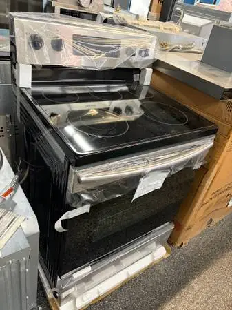 STAINLESS STEEL SAMSUNG STOVE