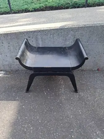 Antique end of the bed bench/seat very heavy & old