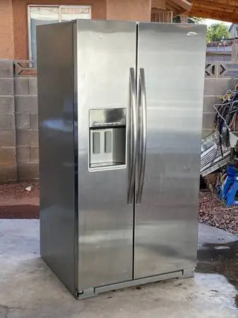 👉WHIRLPOOL STAINLESS STEEL REFRIGERATOR