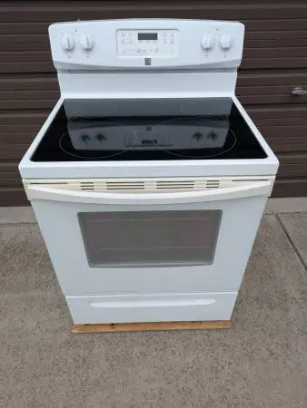 Kenmore coil top freestanding stove SERVICED