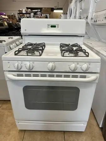 GE JGBS23WEH3WW gas range stove LIKE NEW W/ WARRANTY!