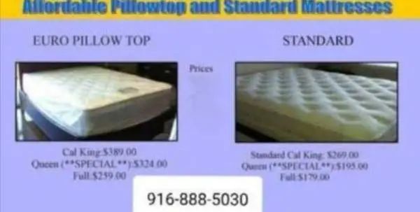 INSANELY LOW PRICES On NAME Brand MATTRESSES n STANDARD MATTRESS 💤