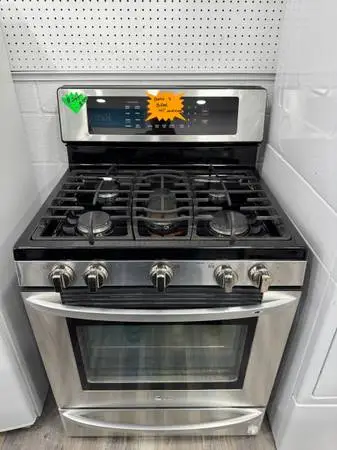 LG 30”W Stainless Steel Freestanding Gas Range (Bake & Broil Not Working) Exce