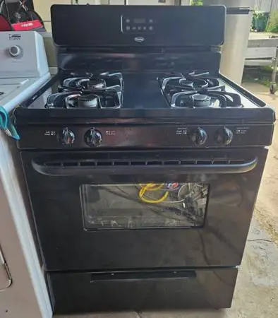 GAS stove black ON SALE