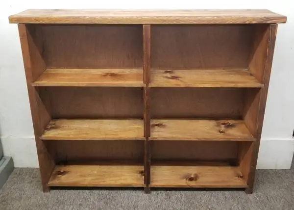 Solid Pine Bookshelf / Bookcase