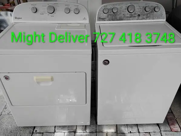 Washer/Dryer-Together or Separate-Working Clean May Deliver Cash Only