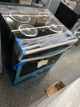 Stainless steel Slide In Electric Range