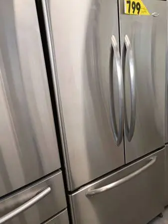 36 COUNTER DEEP MAYTAG refrigerator FRENCH DOORS STAINLESS for sale!!
