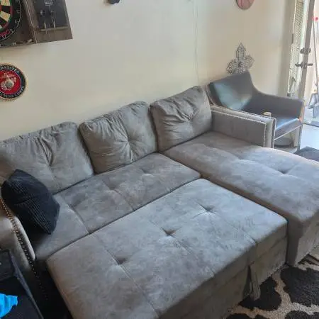 Sectional, Storage, Bed