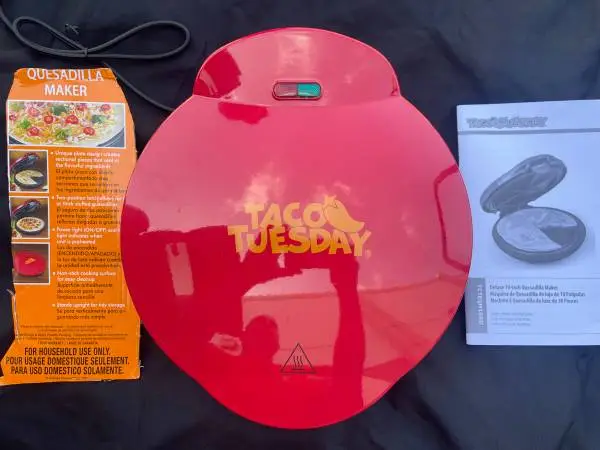 Taco tuesday - Quesadilla maker BRAND NEW