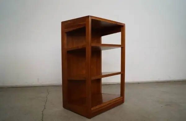 Solid Cherry American Made Solid Cherry Wood Shelf Magazine Table