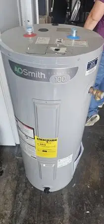 Ao smith new return not used 30 gallon electric water heater