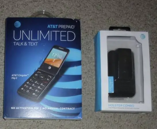 AT&T phone sealed in the box. NEVER activated...