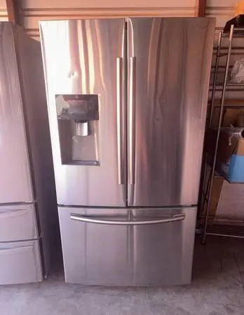 Samsung Stainless Steel Refrigerator And Freezer