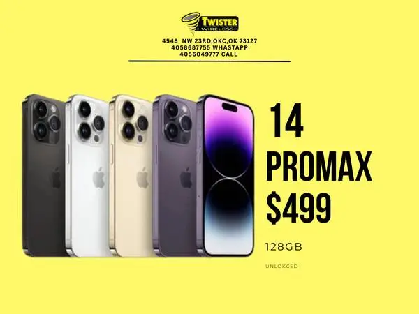 iPhone 14 Pro Max 128GB - Unlocked - Twister Wireless OKC