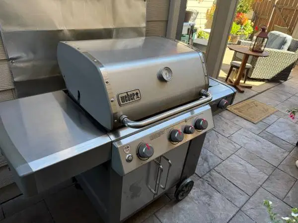 Weber GS 4 Burner BBQ with Cover