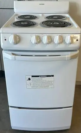 New White Hot point Electric Stove 20” Width