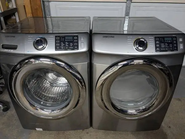 Nice Samsung HE Washer GAS Dryer set. Could DELIVER