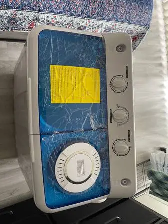 Clothing washer w/ spin dry-portable