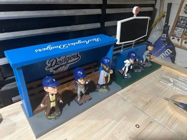 Dodgers Dugout Display