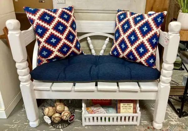 Solid Wood Headboard/Footboard Bench