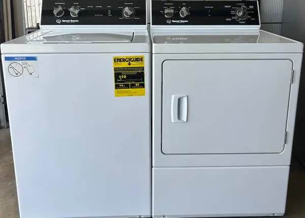 Speed Queen Washer and Electric Dryer
