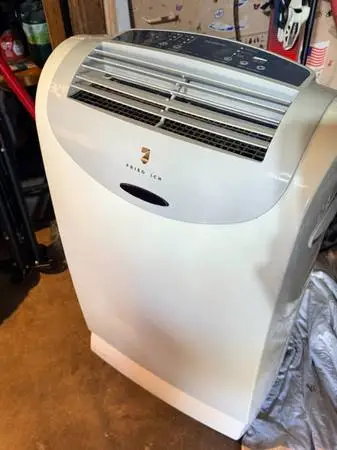 Friedrich P12B-A is a 11,600 BTU dual-hose portable air conditioner de