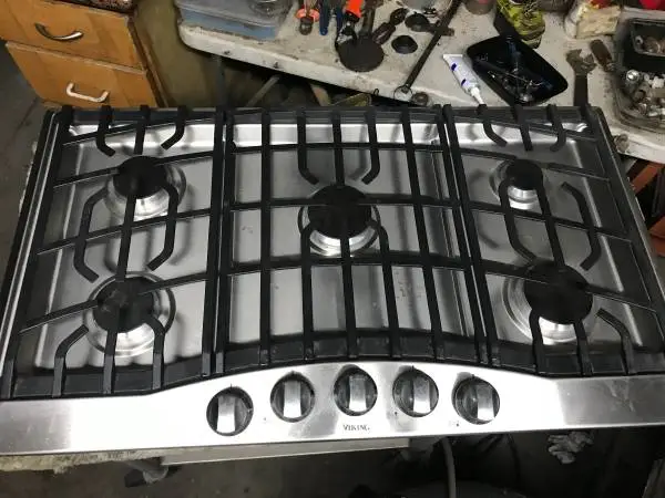 36 Viking Stainless  Cooktop, set price