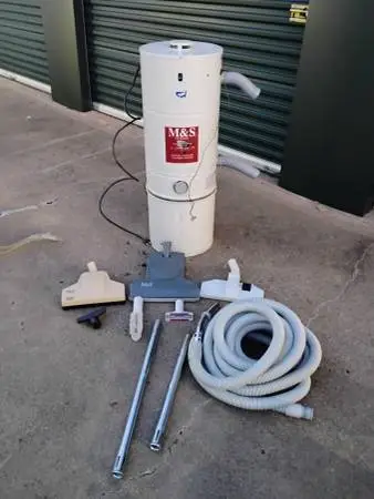 M&S Central Vacuum System with Attachments