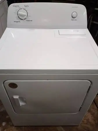 Like new admiral electric extra large capacity clothes dryer