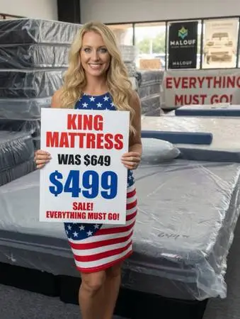 King pillowtop Memorial Day Sale!
