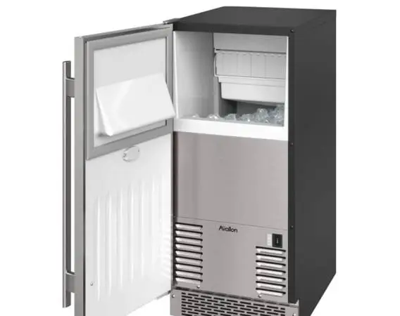 *Brand new* Avallon 15” Built-In Ice Maker with Drain Pump – 56 lbs Daily