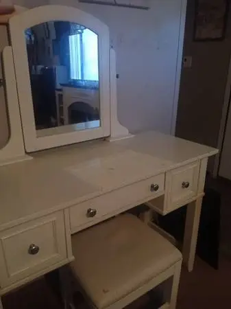 Real wood vanity