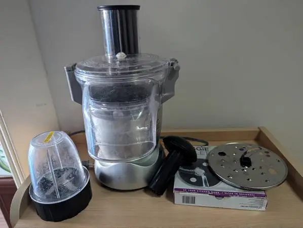 Veggie Bullet vegetable cutter, coffee makers