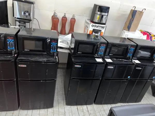 Used MicroFridge refrigerators with microwave in good condition.
