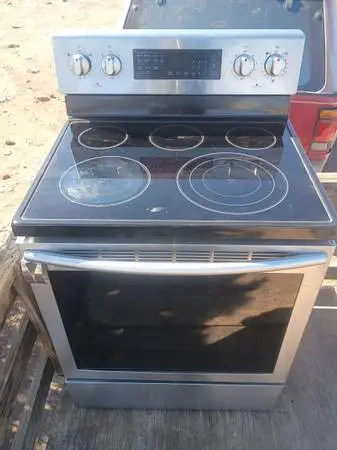 Oven, Convection Ceramic Top, 5 Burner