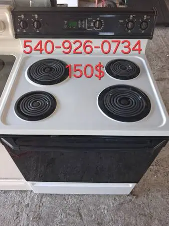 stove can be tested. Pick up & Delivery available