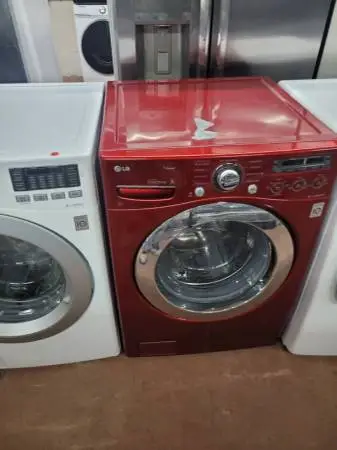 LG Red Washer